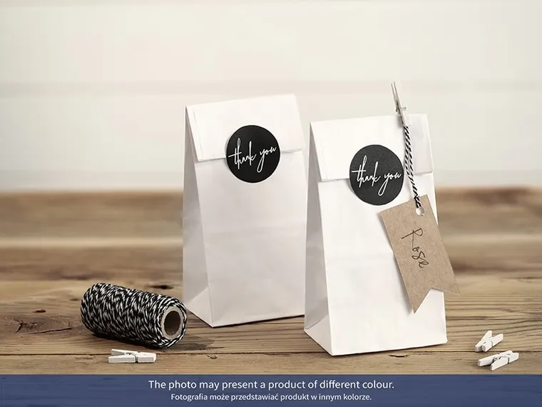 PartyDeco, torebki na prezent lub słodycze, kraft, 6 szt.