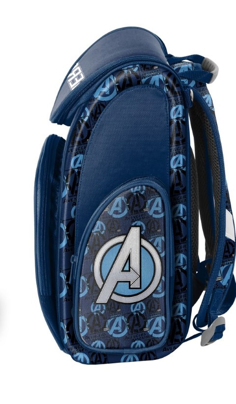 Paso, The Avengers, tornister szkolny, niebieski