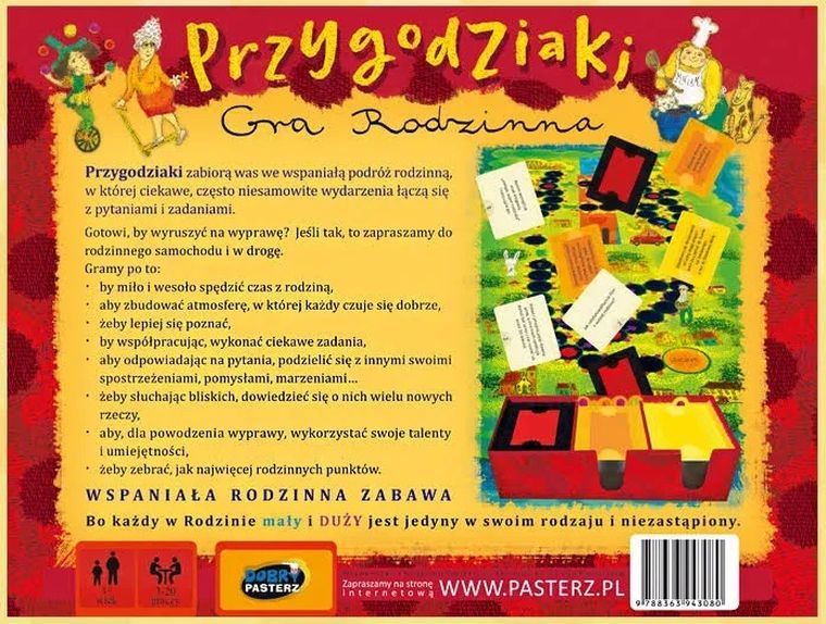 Pasterz, Przygodziaki, gra familijna