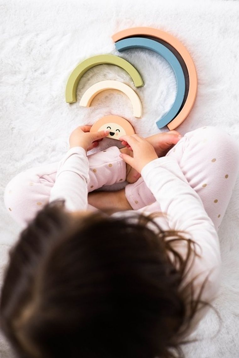 Pearhead, Rainbow, układanka drewniana