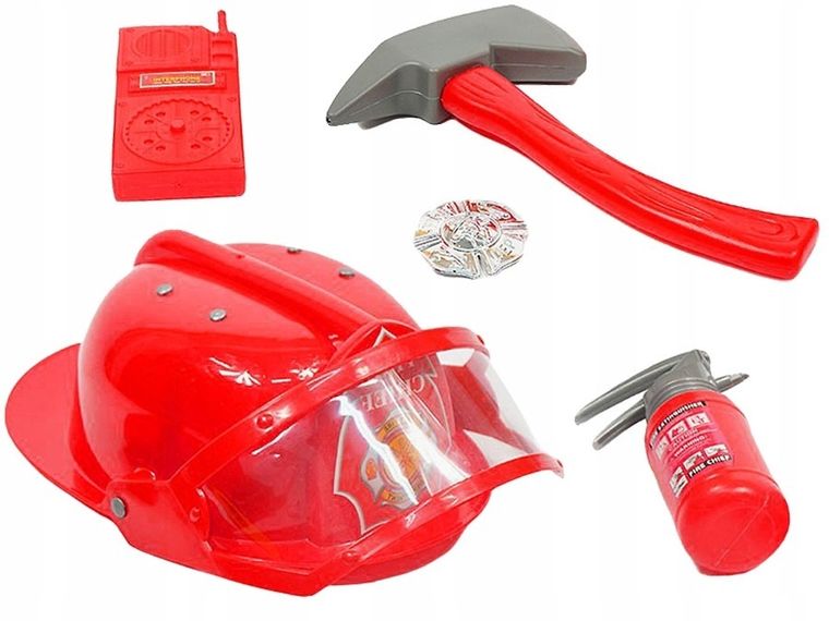 Pegaz Toys, strażak, zestaw akcesoriów