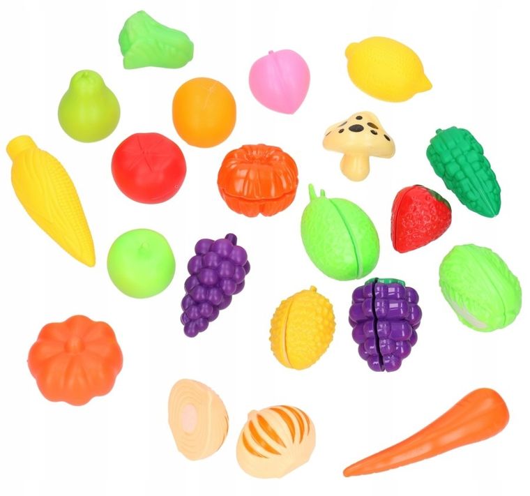 Pegaz Toys, warzywa do krojenia w koszyku