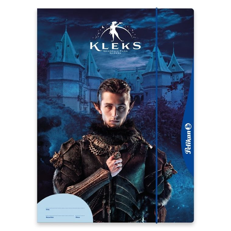 Pelikan, Kleks, teczka z gumką, A4, 1 szt.