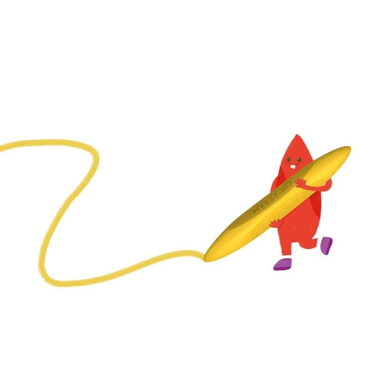 Pelikan, kredki świecowe, trójkątne