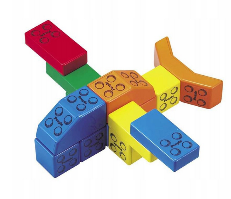 People Blocks, klocki magnetyczne klasyczne, 31 elementów
