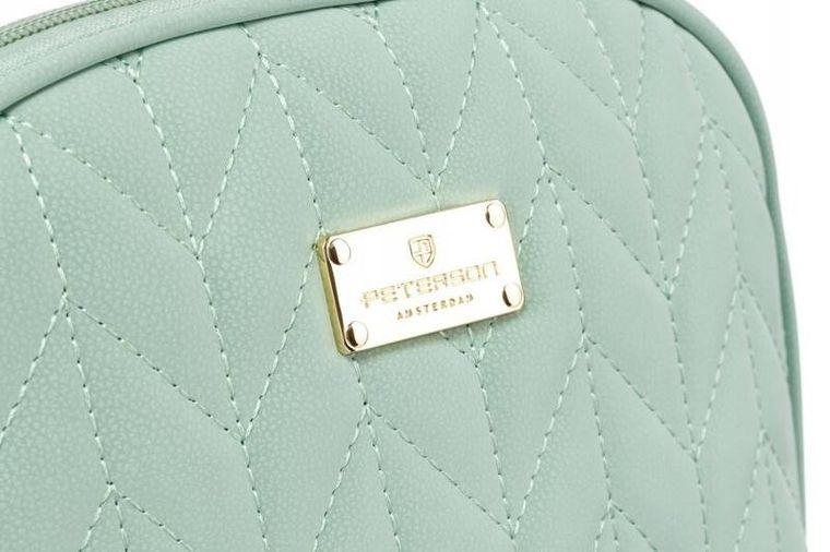 Peterson, kosmetyczka, 1-komorowa, miętowa