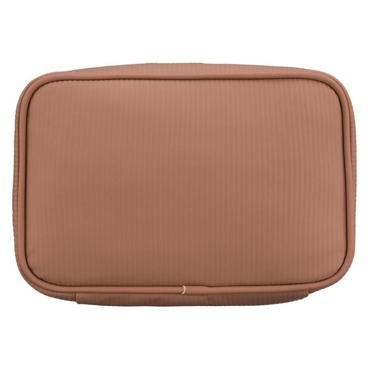 Peterson, kosmetyczka kuferek, tkanina syntetyczna, beżowa