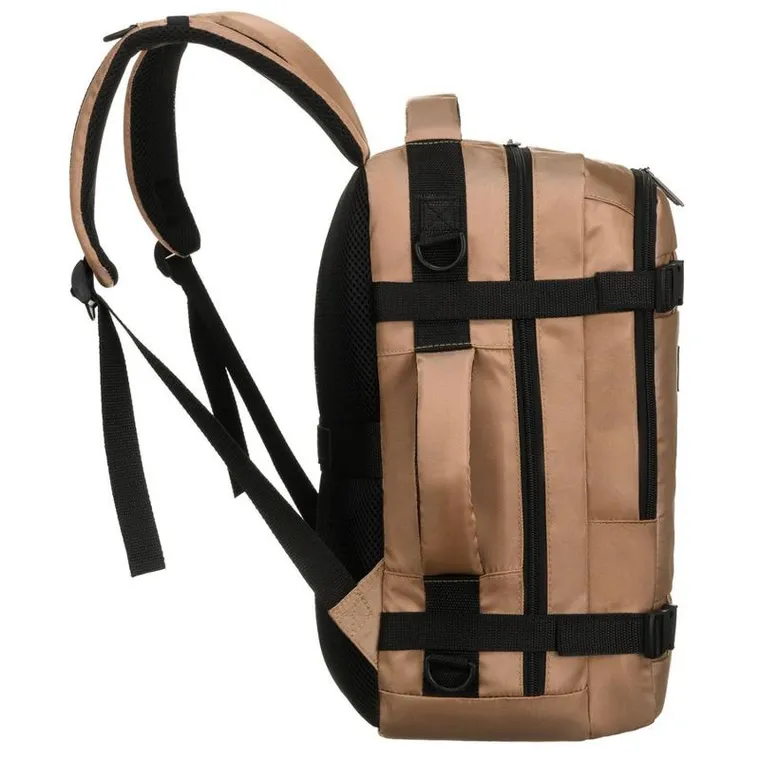 Peterson, plecak podróżny, beżowy