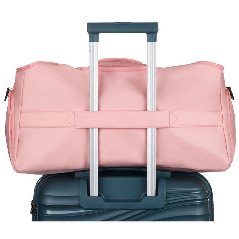 Peterson, torba podróżna, różowa