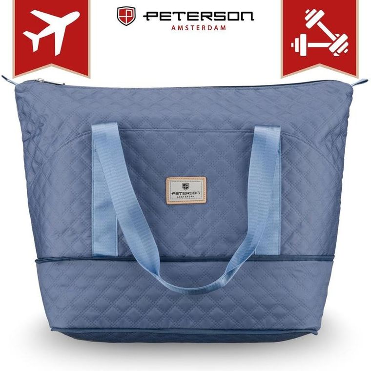 Peterson, torba treningowa, 1-komorowa, niebieska