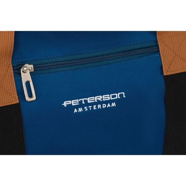 Peterson, wodoodporna torba podróżna, granatowa