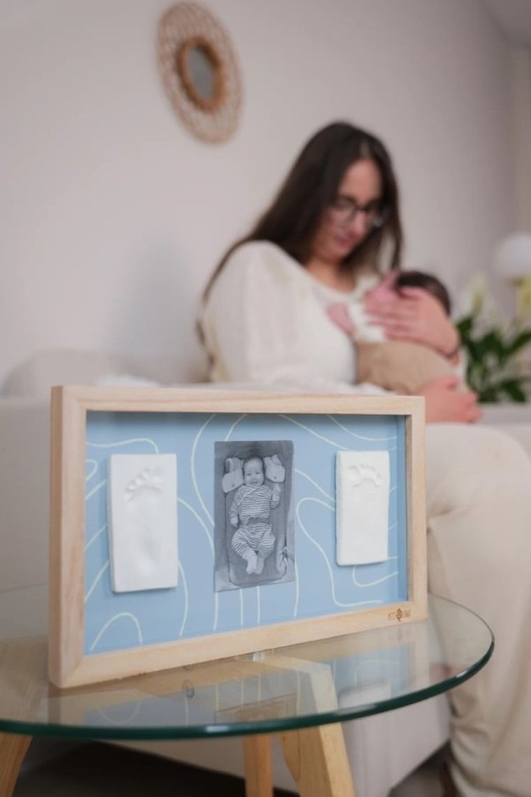 Petit Artichaut, Fale, ramka na dwa odciski i zdjęcie