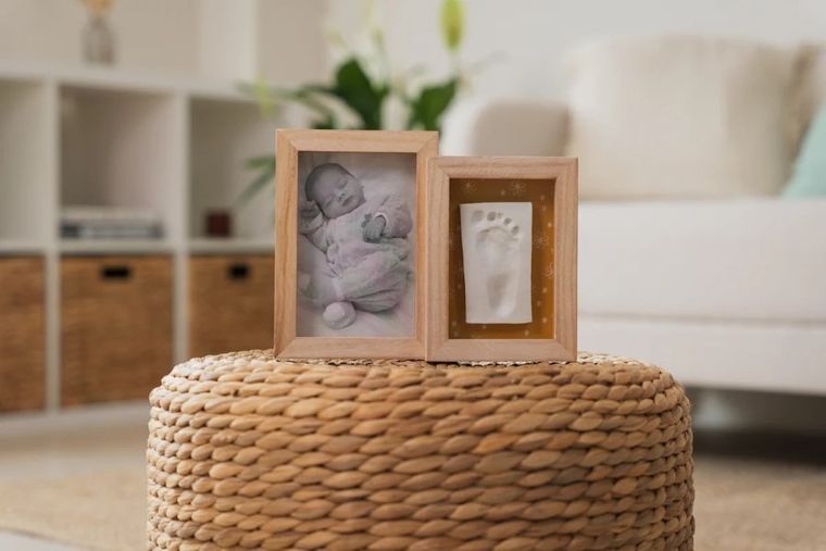 Petit Artichaut, Kwiaty, dwupanelowa ramka na odcisk i zdjęcie