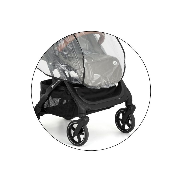 Petite&Mars, folia przeciwdeszczowa do wózka spacerowego