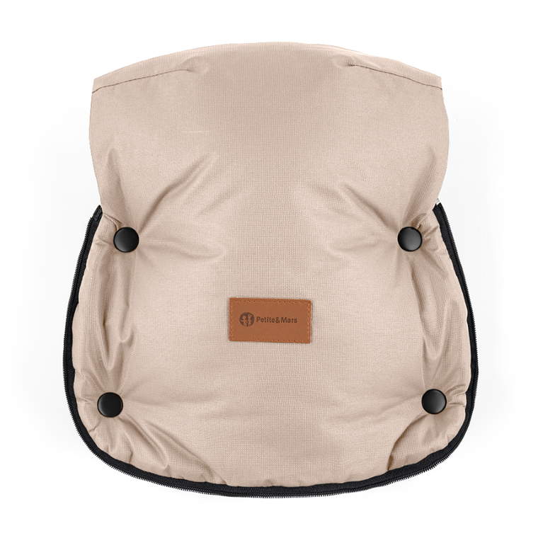 Petite&Mars, Furry, mufka do wózka, Rose Petal