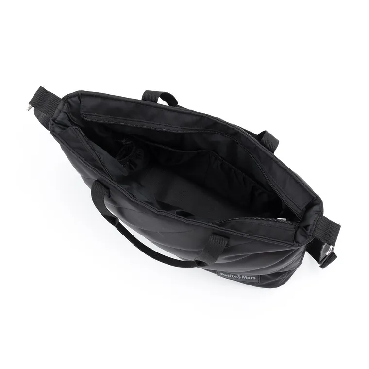 Petite&Mars, Mia, torba dla mamy, absolute black