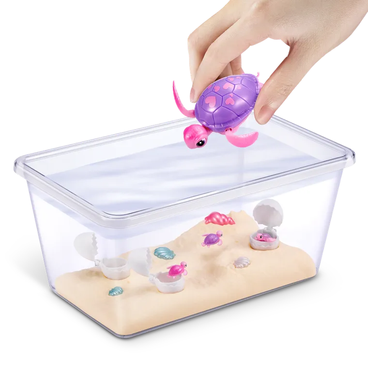 Pets Alive, Mama Turtle & Baby Surprise, mama żółw i małe żółwiki, zabawka interaktywna