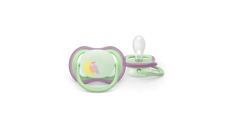 Philips Avent, Ultra Air, smoczek uspokajający, night, 6-18m, 2 szt.