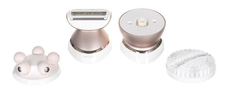 Philips, depilator z dyskami, BRE BRE650/00, biały