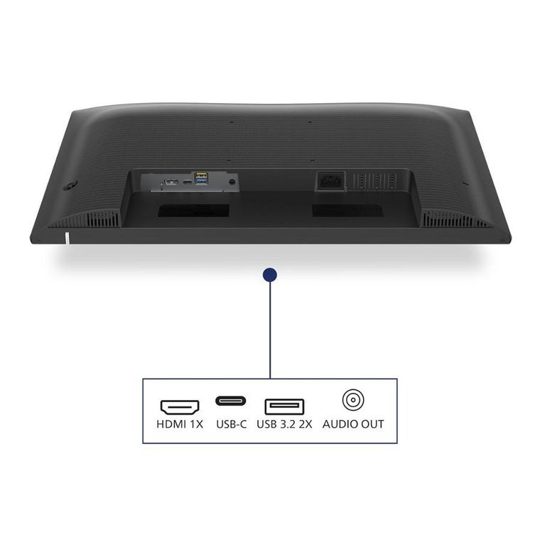 Philips, monitor, 23,8", 24E1N1300AE, IPS 100Hz, HDMI, USB-C HAS, głośniki