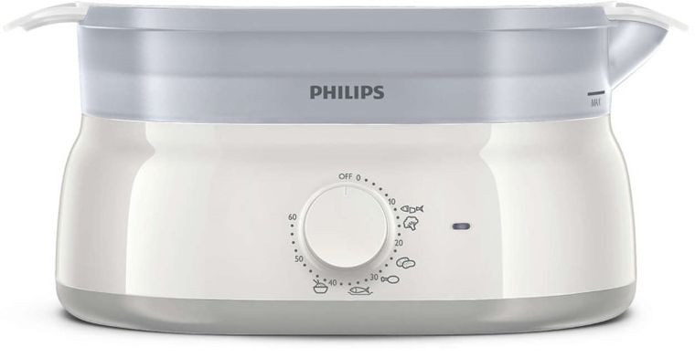 Philips, parowar, HD9125/90, 9 l, biały