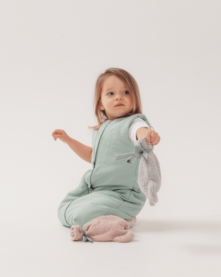 Piapimo, Miś Teddy, termofor z pestkami wiśni, szary