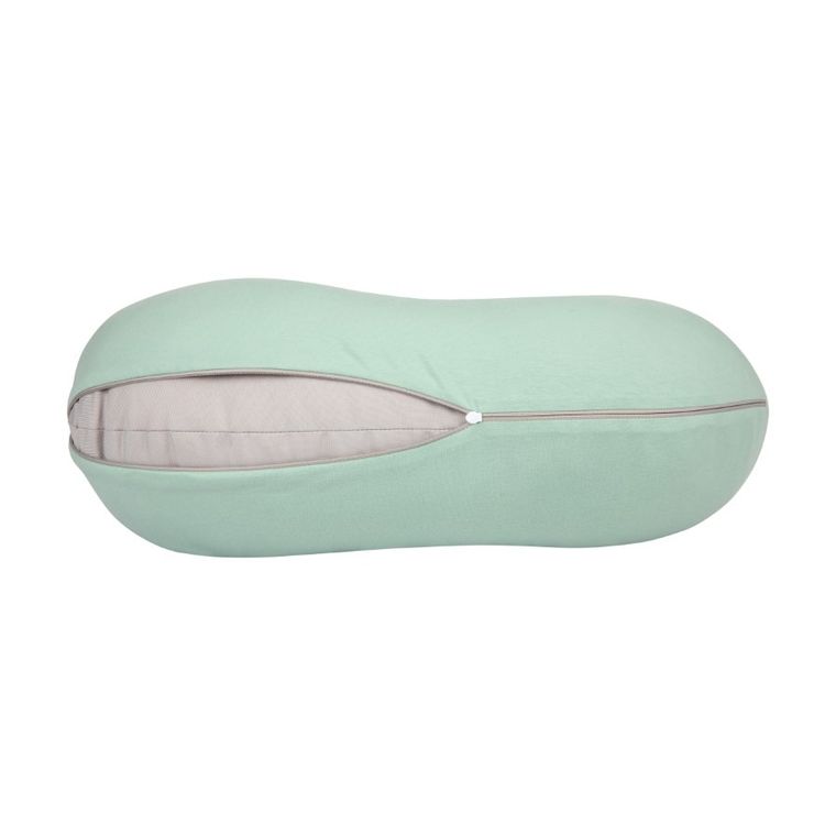 Piapimo, poduszka do karmienia z wodoodpornym wkładem, szałwiowa szarość