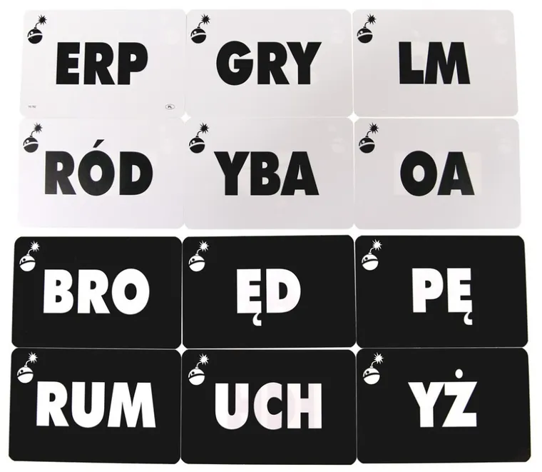 Piatnik, Tik Tak Bum. gra słowna