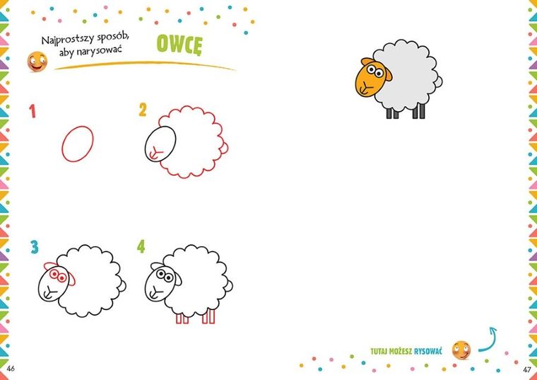 Pierwsze kroki rysowania. Najprostszy sposób, aby narysować...
