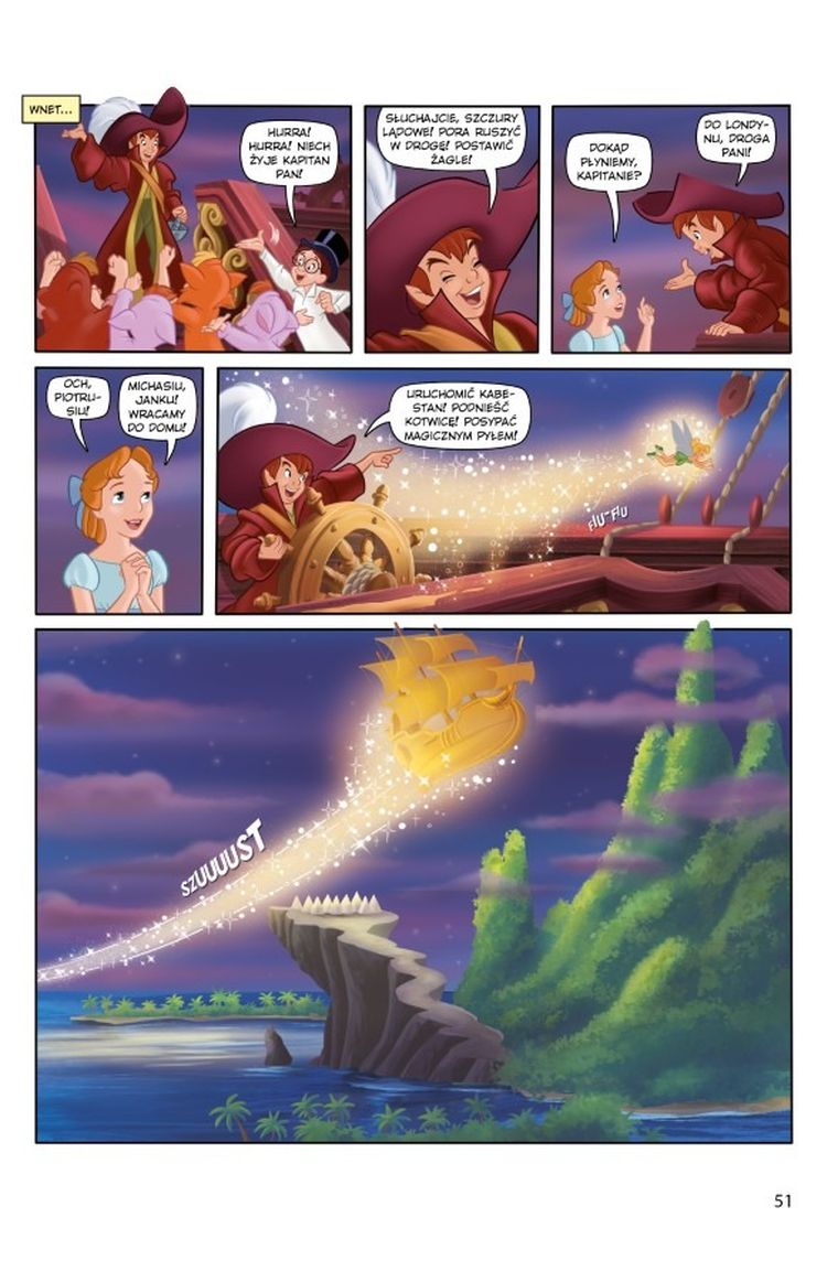 Piotruś Pan. Klasyczne baśnie Disneya