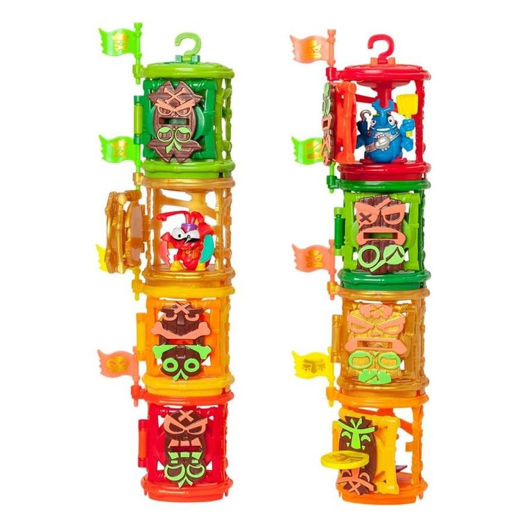 Piratix, Crazy Jungle Cage, figurka z klatką, 1 szt.