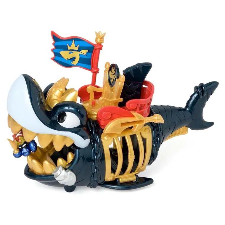 Piratix, King Shark Golden Teeth, zestaw z figurką