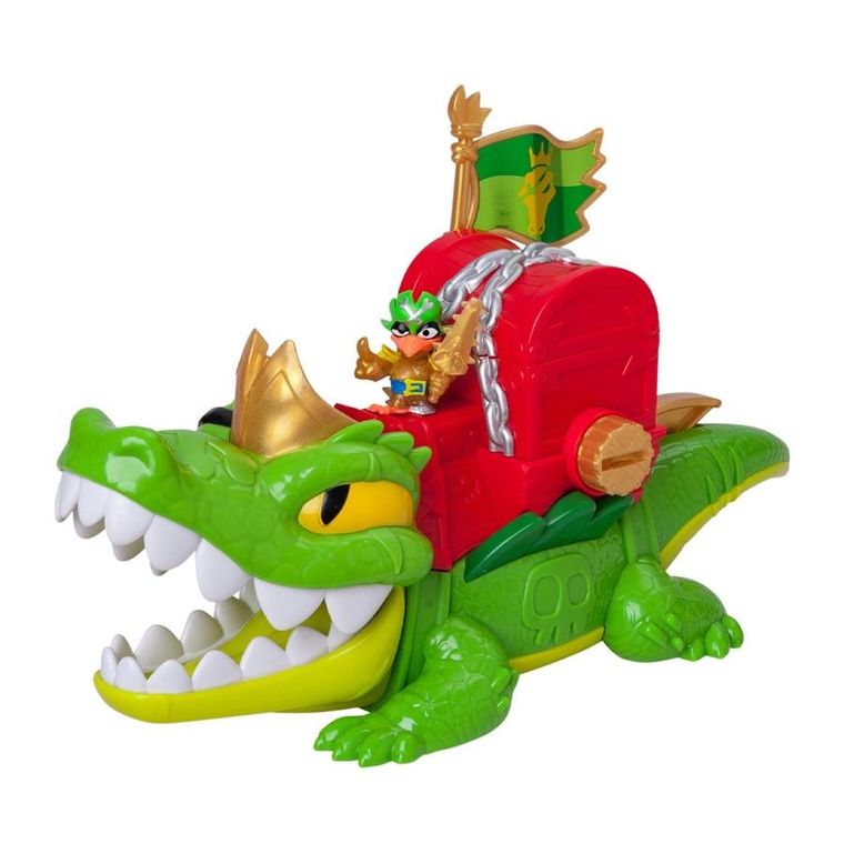 Piratix, Krokodyl King Croc i Kapitan Jawcrush, zestaw z figurką