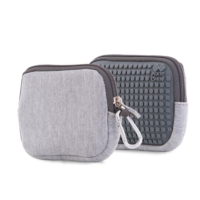 Pixie Crew, saszetka, kosmetyczka, szara, szary panel