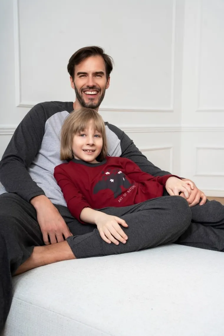 Piżama chłopięca, mix, Morten, Italian Fashion