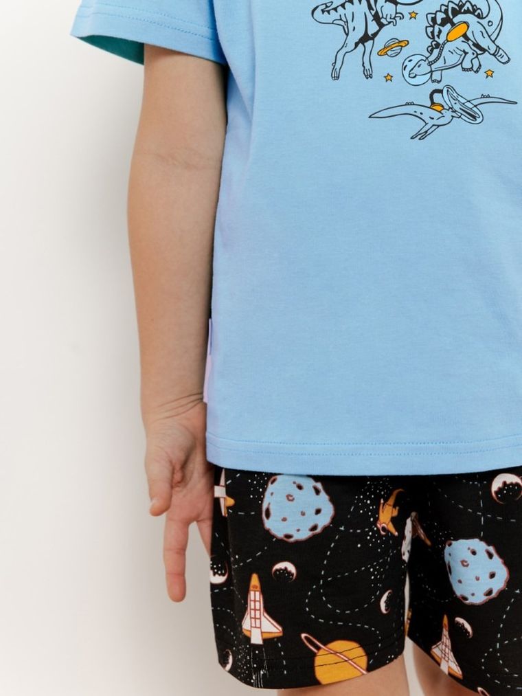 Piżama chłopięca, niebieska, Taro