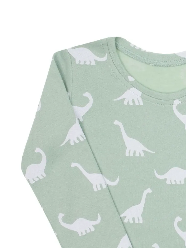 Piżama chłopięca, zielona, Nicol