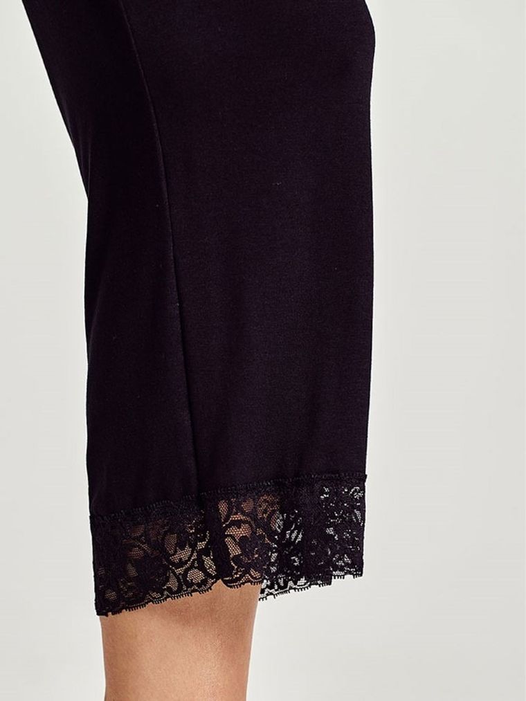 Piżama damska, czarna, Taro