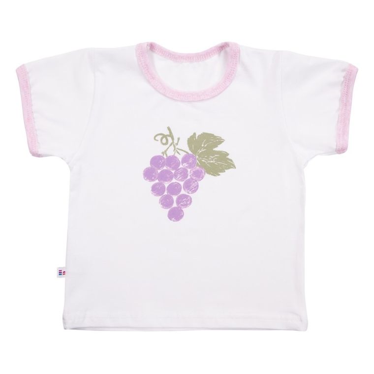 Piżama dziewczęca, biało-fioletowa, Eevi