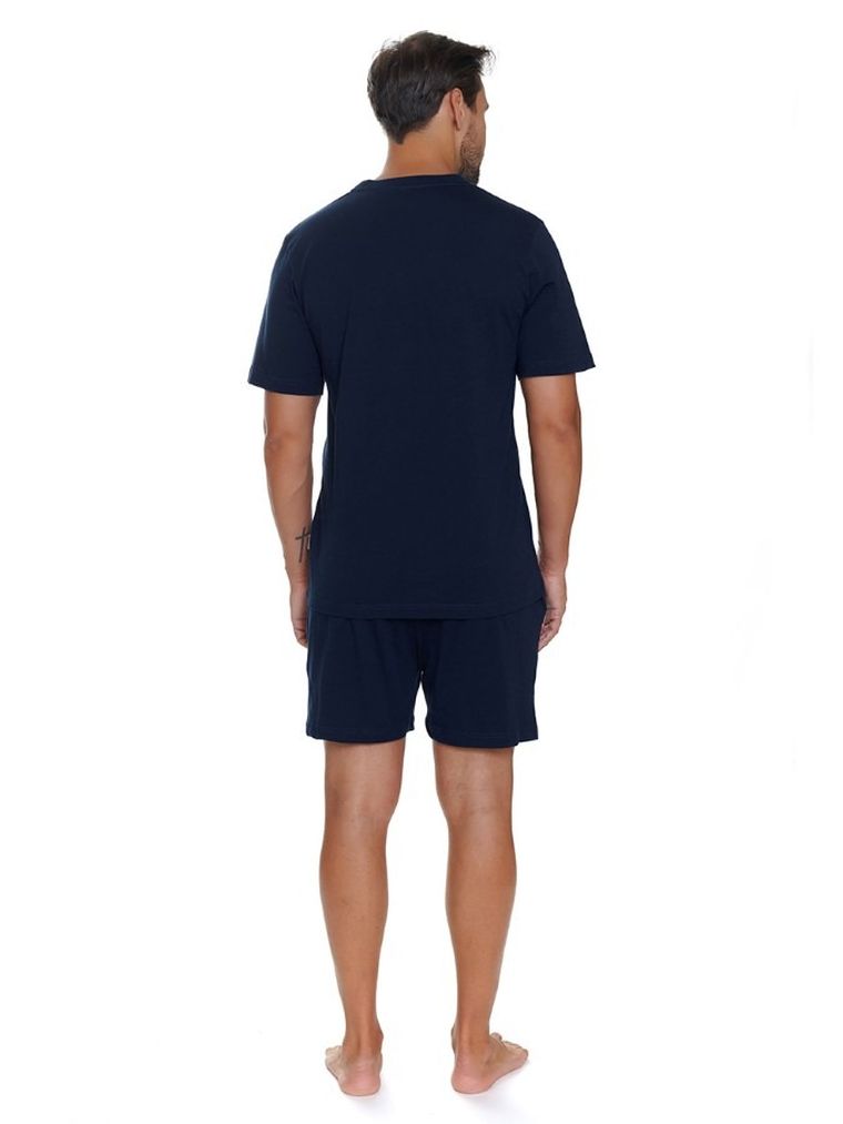 Piżama męska, granatowa, Doctor Nap