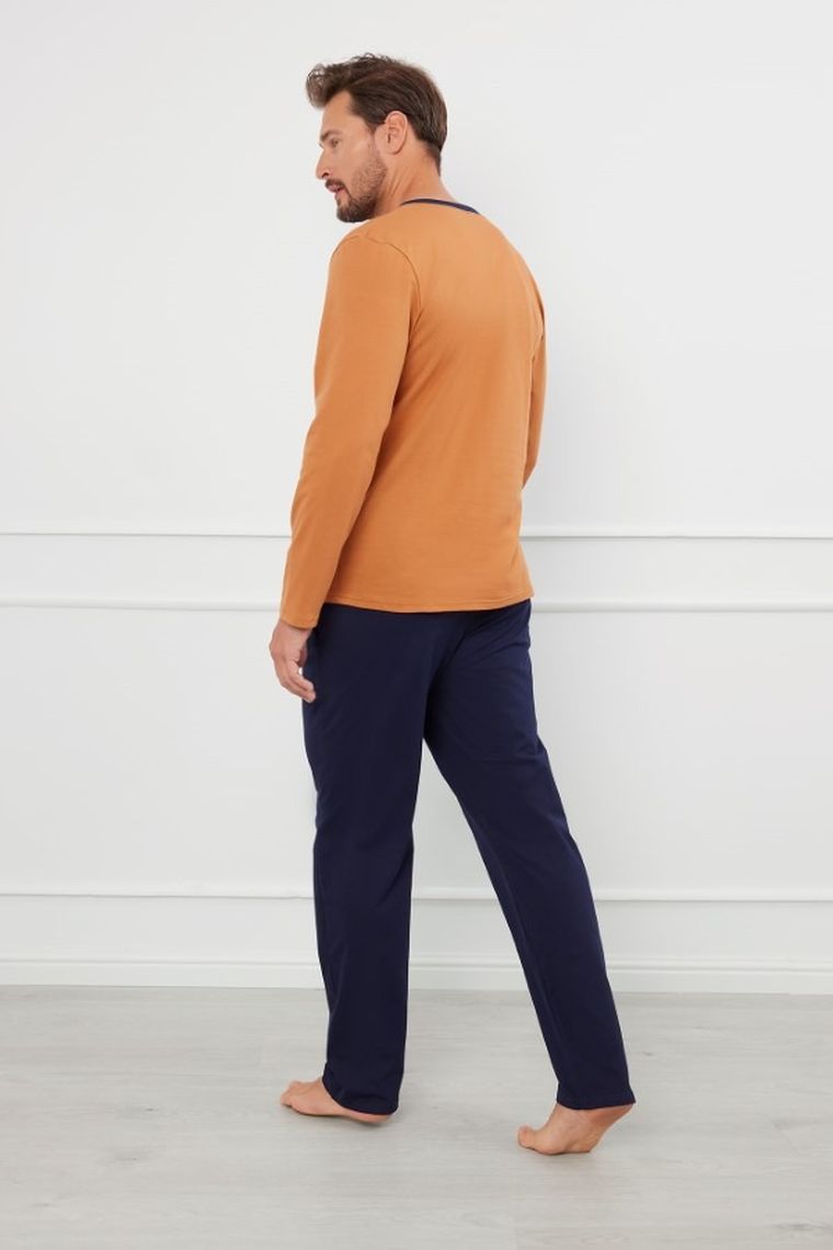 Piżama męska, plus size, mix, Juliusz, Italian Fashion