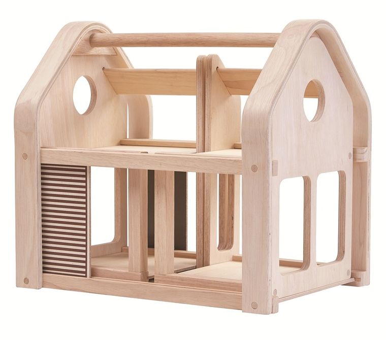 Plan Toys, składany domek dla lalek