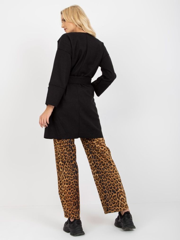 Płaszcz damski, czarny, Och Bella