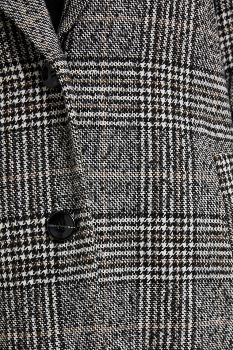 Płaszcz damski, szary, Moodo