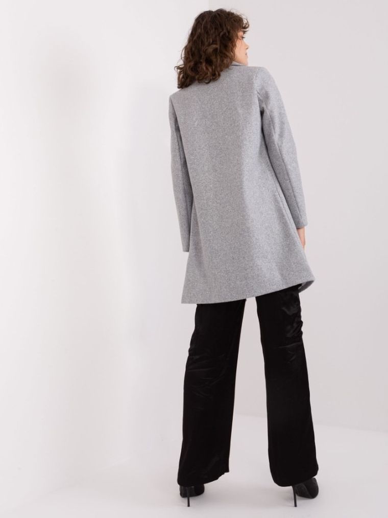 Płaszcz damski, szary, Och Bella