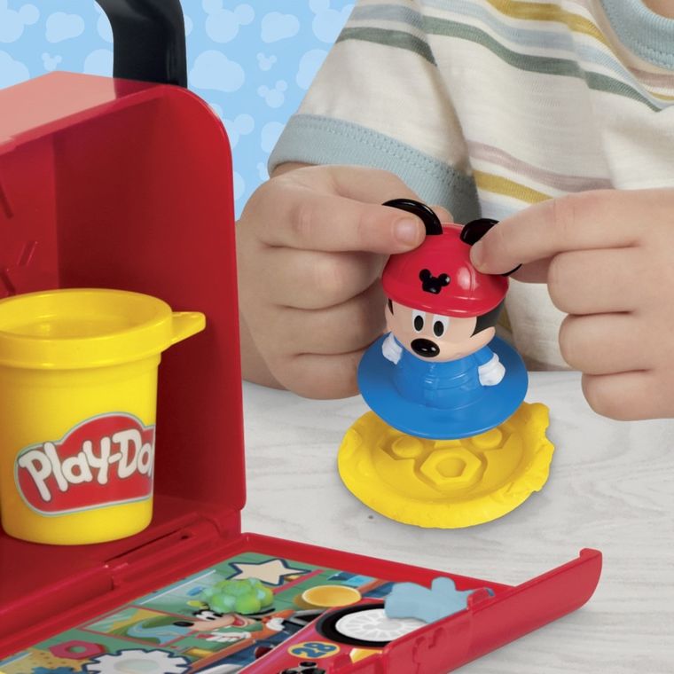 Play-Doh, Disney Jr, Przenośny Warsztat Myszki Miki, zestaw kreatyw