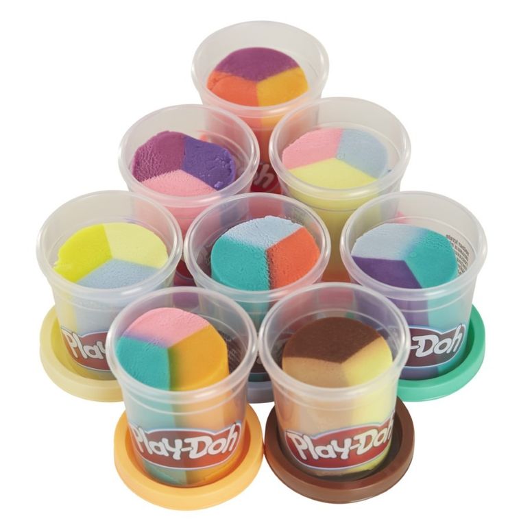 Play-Doh, Fryzjer, 8 tub, zestaw kreatywny