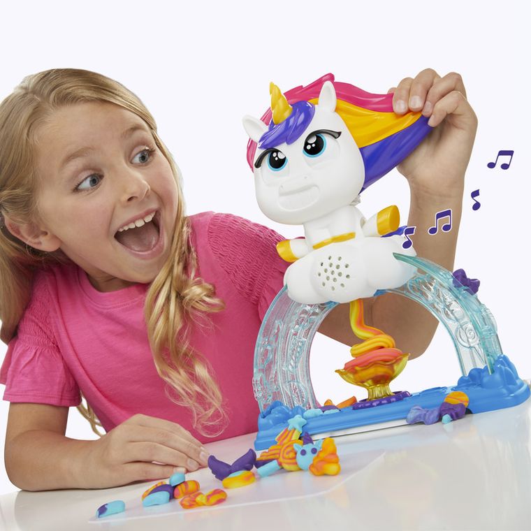 Play-Doh, Przesłodki jednorożec, 3 tuby i akcesoria