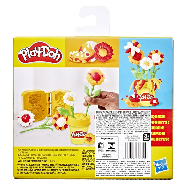 Play-Doh, Słoneczniki i Stokrotki, zestaw kreatywny