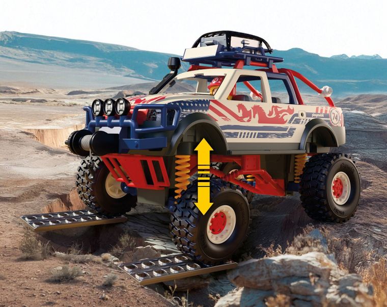 Playmobil, Cars, Terenowa ciężarówka, 72061